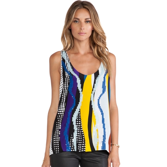 Diane Von Furstenberg Tops - Diane von Furstenberg Jackie Top in size medium